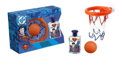 Gift set with basket and ball Superman