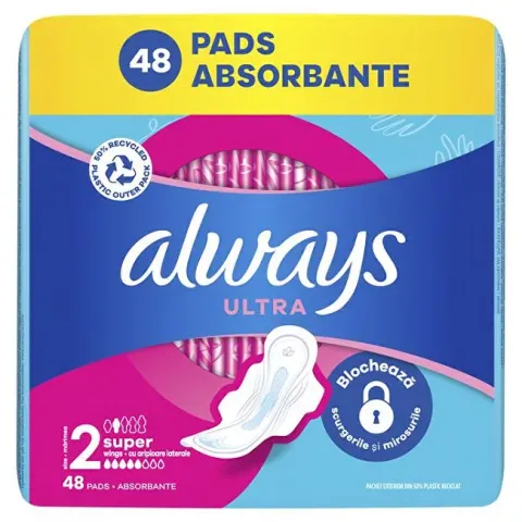 Super sanitary napkins 48 pcs