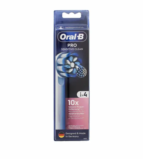 náhradní hlavice pro zubní kartáček 4 pcs Pro Sensitive Clean