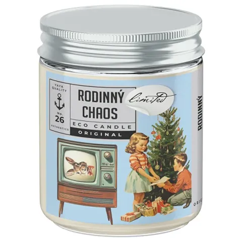 Rodinný Chaos - limitovaná eko sójová svíčka 250 ml