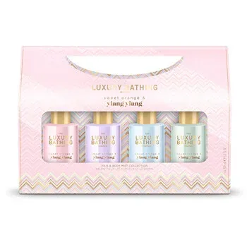Gift set of body and hair mists Orange &amp; Ylang Ylang 4 pcs