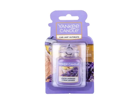 Lemon lavender car jar