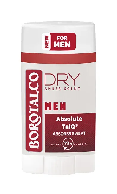 Solid deodorant Men Dry Amber Scent (Deo Stick)