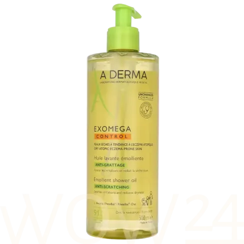 A-Derma Exomega Control Emollient Shower Oil