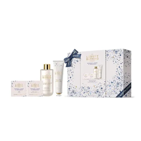 Bergamot, Ginger &amp; Lemongrass Body Care Gift Set 4 pcs