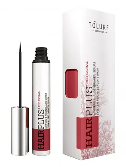 Vegan serum for eyelashes and eyebrows Hair plus Red Coral 3 ml