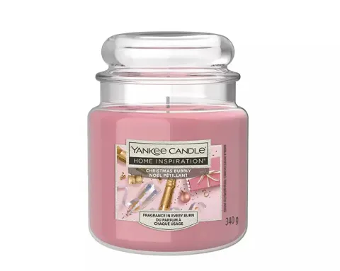 Home Inspiration Christmas Bubbly Scented Candle