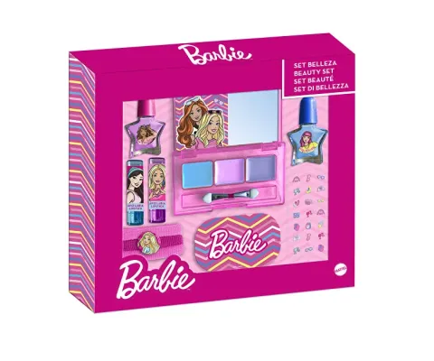 Barbie makeup and accessories gift set