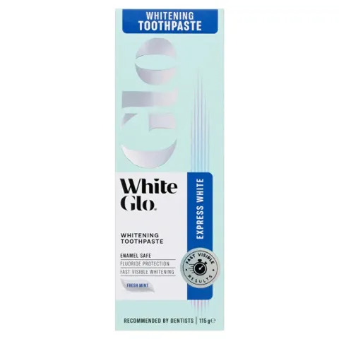 Glo express white whitening toothpaste