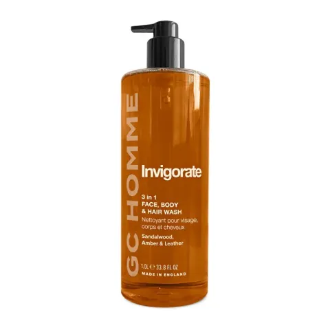 Strengthening 3in1 washing gel Sandalwood, Amber &amp; Leather 1000 ml